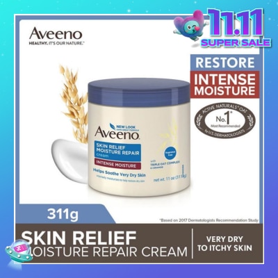 AVEENO Skin Relief Moisture Repair Cream Intense Moisture 311g