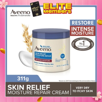 AVEENO Skin Relief Moisture Repair Cream Intense Moisture 311g