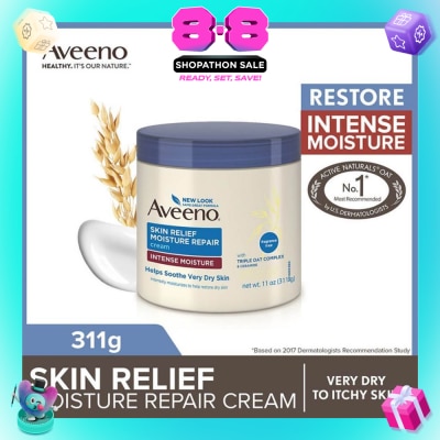 AVEENO - Skin Relief Moisture Repair Cream Intense Moisture 311g