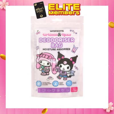 WATSONS Sanrio My Melody & Kuromi Moisture Absorber Deodoriser Bag 50g x 4s
