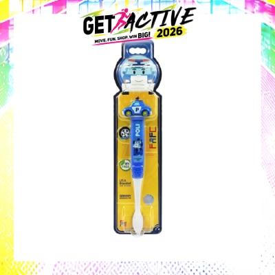 FAFC - Robocar Poli Figurine Kids Toothbrush - Poli image