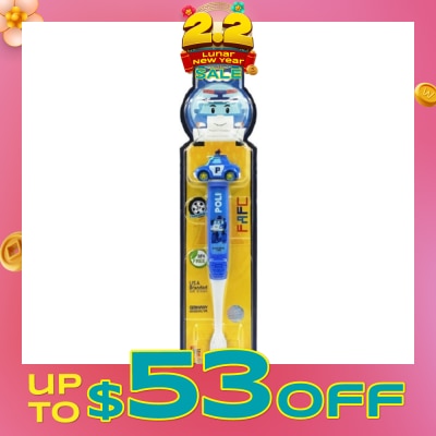 FAFC Robocar Poli Figurine Kids Toothbrush - Poli
