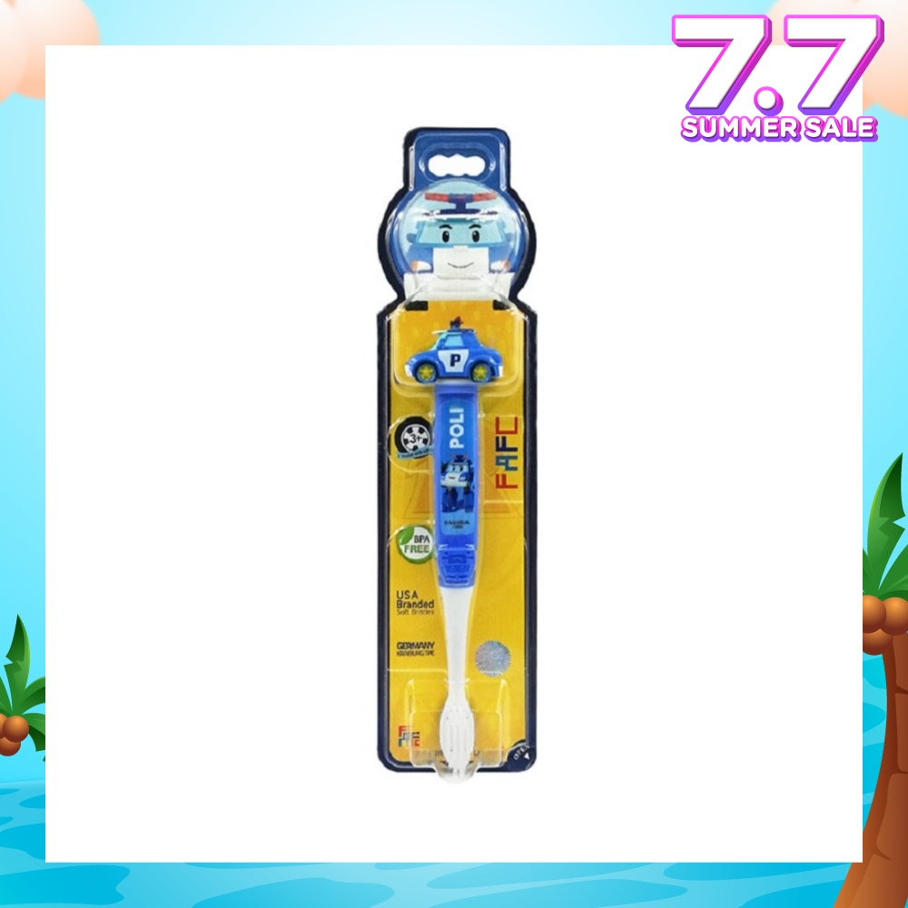 Robocar Poli Figurine Kids Toothbrush - Poli
