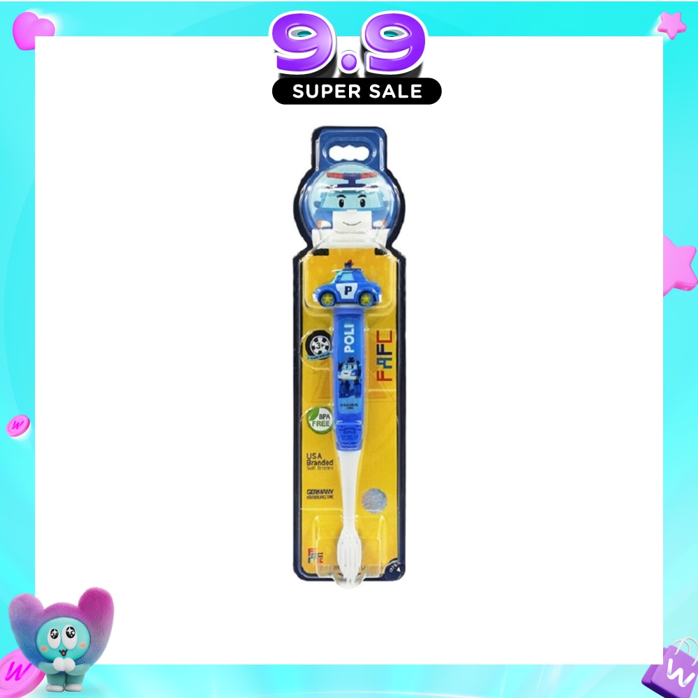 Robocar Poli Figurine Kids Toothbrush - Poli image
