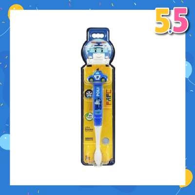 FAFC Robocar Poli Figurine Kids Toothbrush - Poli