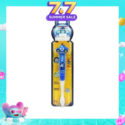 FAFC - Robocar Poli Figurine Kids Toothbrush - Poli