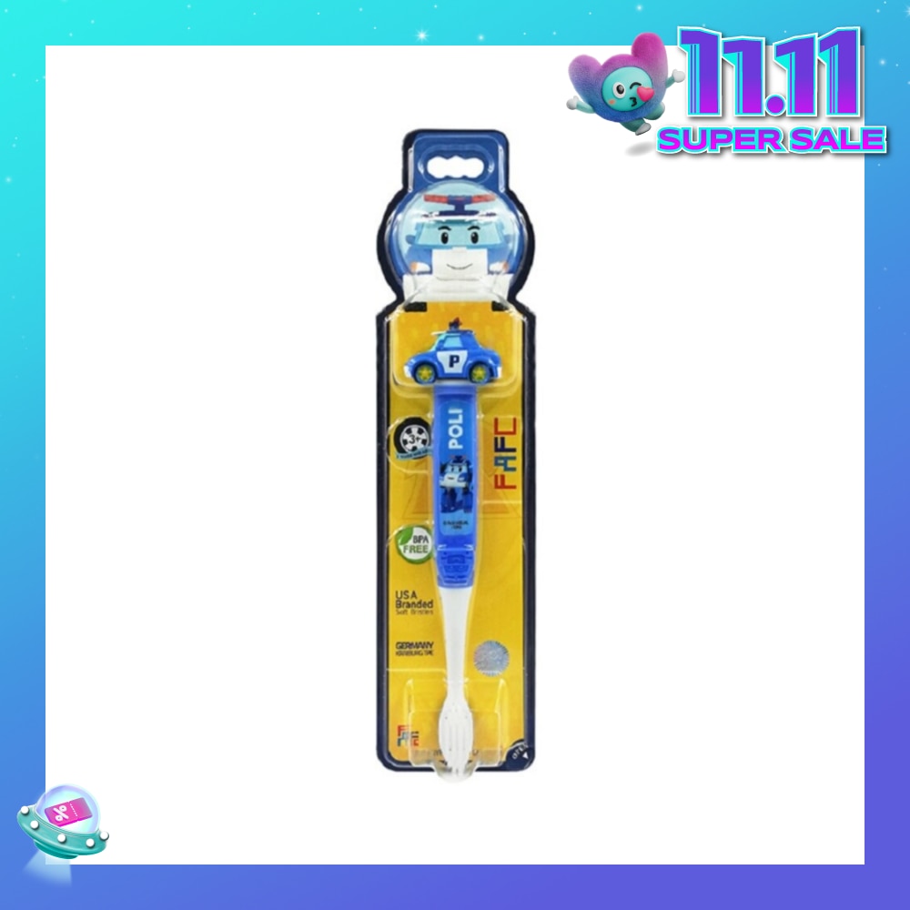 Robocar Poli Figurine Kids Toothbrush - Poli