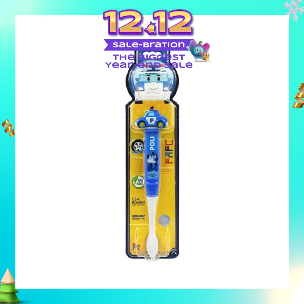 Robocar Poli Figurine Kids Toothbrush - Poli