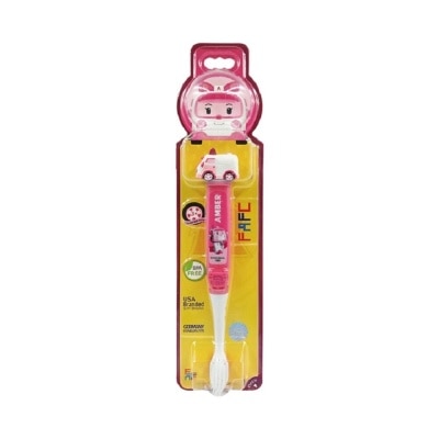 FAFC Robocar Poli Figurine Kids Toothbrush - Amber