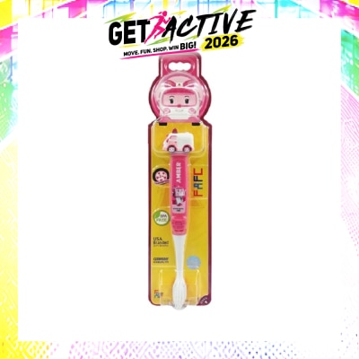 FAFC - Robocar Poli Figurine Kids Toothbrush - Amber image