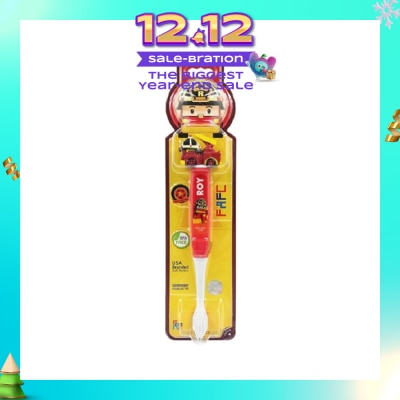 FAFC Robocar Poli Figurine Kids Toothbrush - Roy
