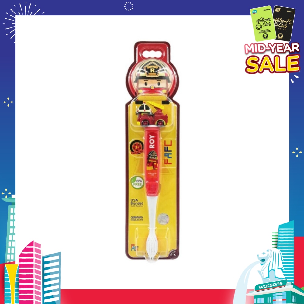 Robocar Poli Figurine Kids Toothbrush - Roy