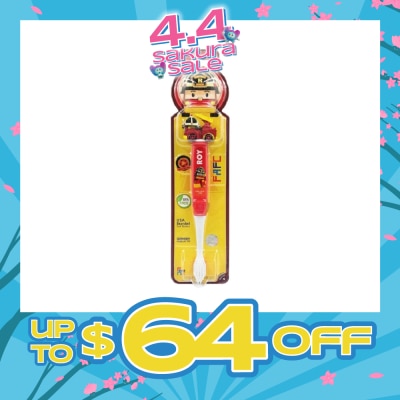 FAFC - Robocar Poli Figurine Kids Toothbrush - Roy