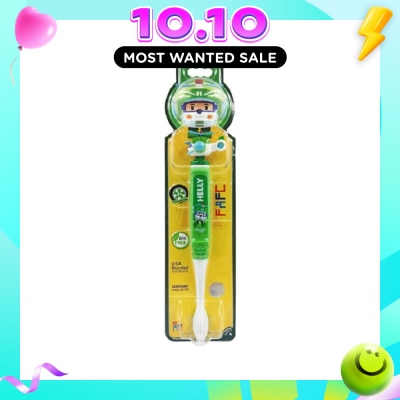 FAFC Robocar Poli Figurine Kids Toothbrush Helly image