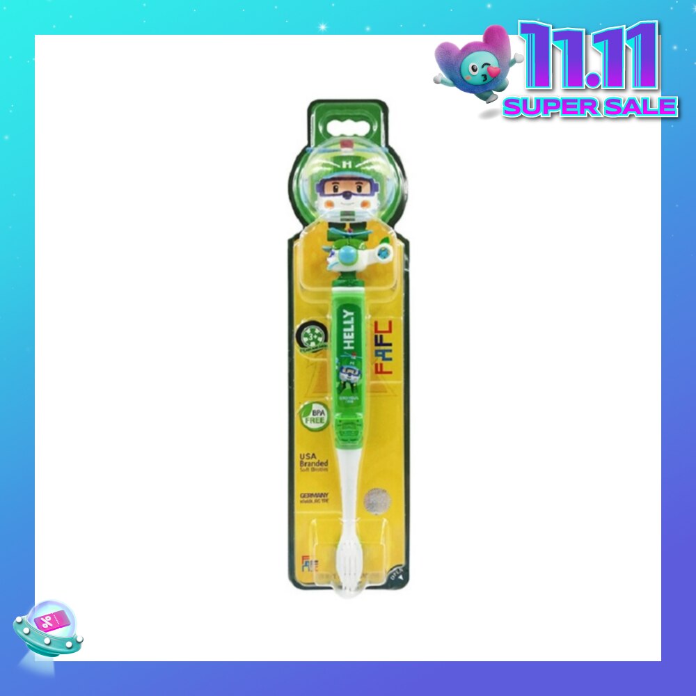 Robocar Poli Figurine Kids Toothbrush - Helly