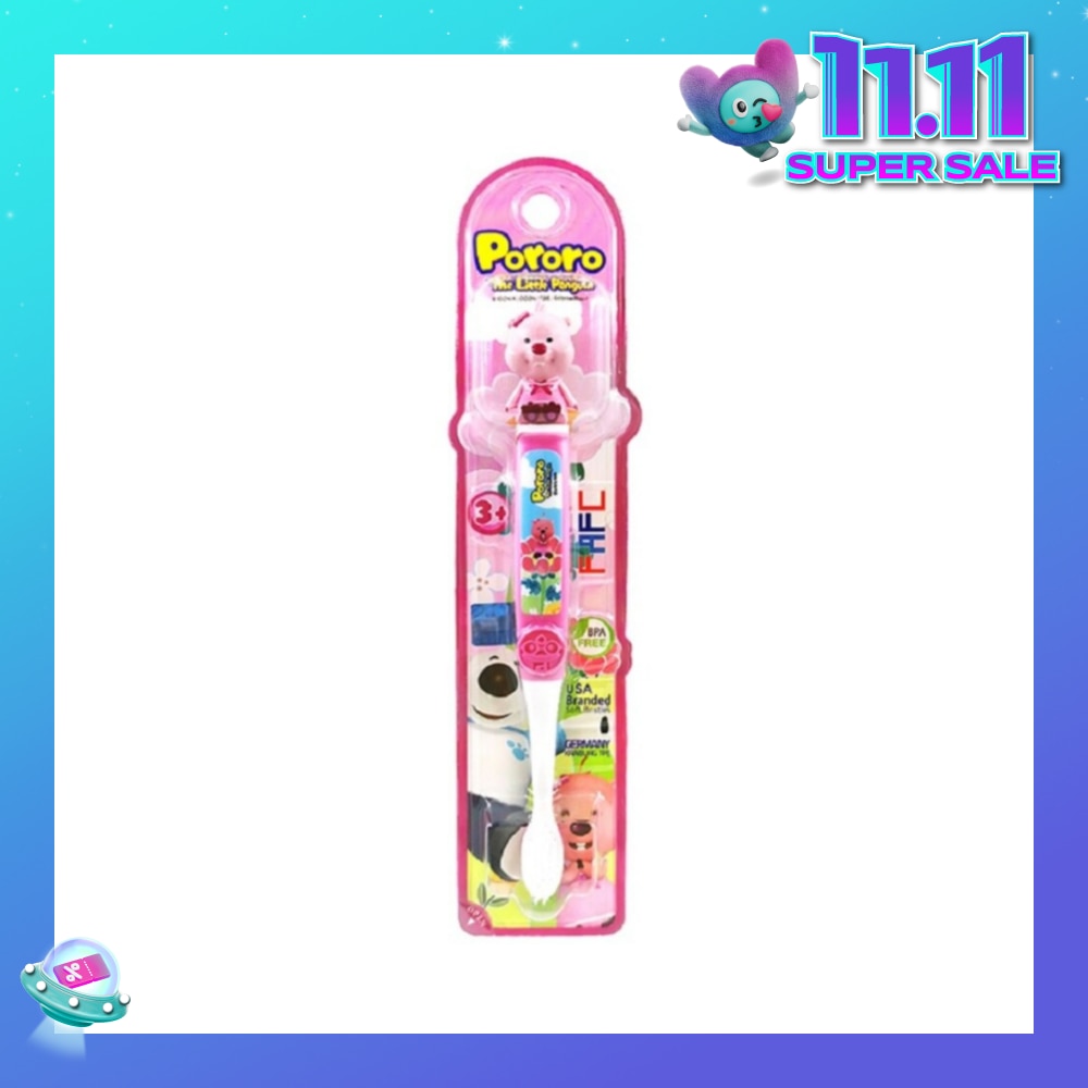 Pororo Figurine Kids Toothbrush - Loopy