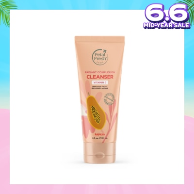 PETAL FRESH Radiant Complexion Cleanser Papaya (To Brighten The Skin Complexion & Improves Skin Tone & Texture) 177ml