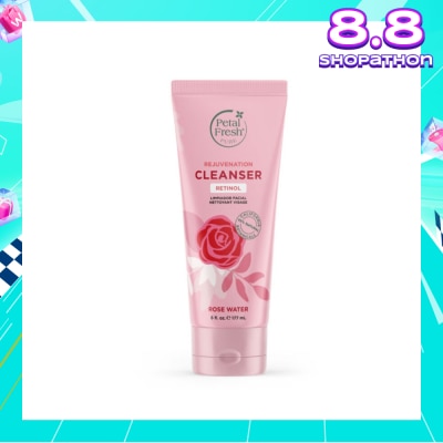 PETAL FRESH Rejuvenation Cleanser Rose Water (To Helps Soothe Skin Irritation & Improves Skin Elasticity & Texture) 177ml