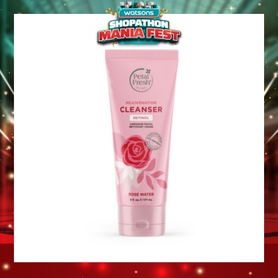 PETAL FRESH - Rejuvenation Cleanser Rose Water (To Helps Soothe Skin Irritation & Improves Skin Elasticity & Texture) 177ml