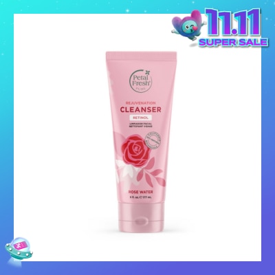 PETAL FRESH Rejuvenation Cleanser Rose Water (To Helps Soothe Skin Irritation & Improves Skin Elasticity & Texture) 177ml