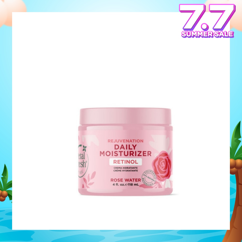 Rejuvenation Daily Moisturizer Rose Water (To Helps Soothe Skin Irritation & Improves Skin Elasticity & Texture) 118ml