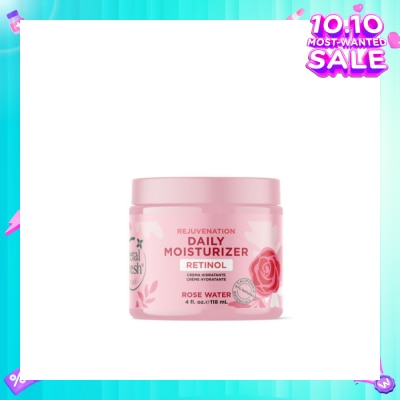PETAL FRESH Rejuvenation Daily Moisturizer Rose Water (To Helps Soothe Skin Irritation & Improves Skin Elasticity & Texture) 118ml