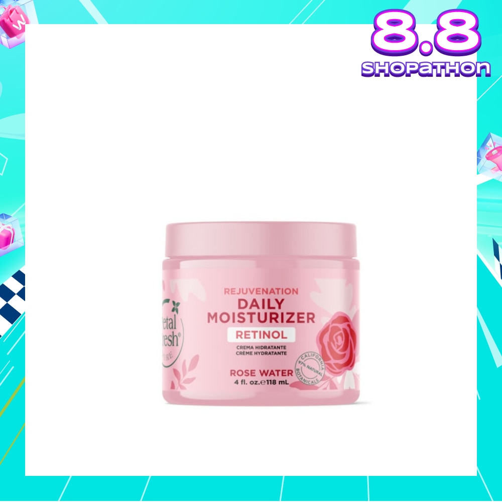 Rejuvenation Daily Moisturizer Rose Water (To Helps Soothe Skin Irritation & Improves Skin Elasticity & Texture) 118ml