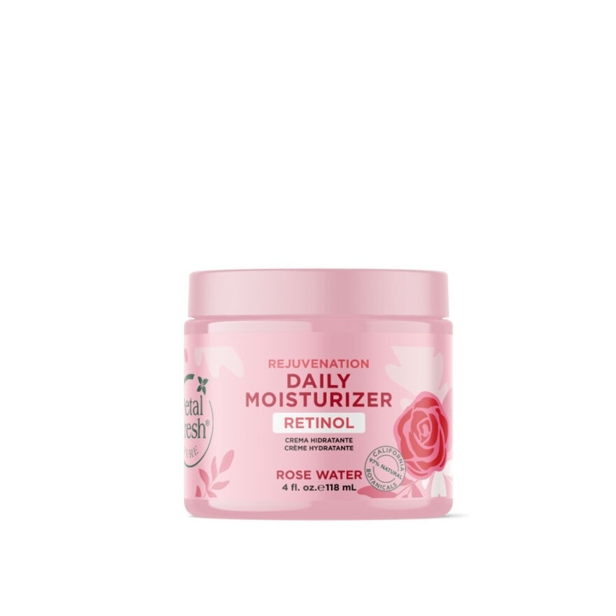 Rejuvenation Daily Moisturizer Rose Water (To Helps Soothe Skin Irritation & Improves Skin Elasticity & Texture) 118ml