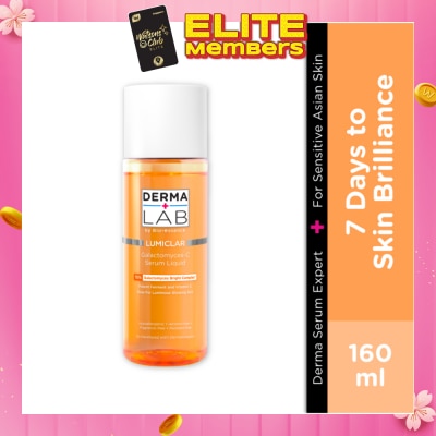 DERMA LAB Lumiclar Galactomyces-C Serum Liquid (Infused With Triple Vitamin C For Next-Level Glow) 160ml