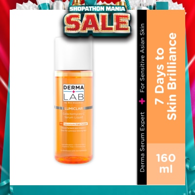 DERMA LAB - Lumiclar Galactomyces-C Serum Liquid (Infused With Triple Vitamin C For Next-Level Glow) 160ml