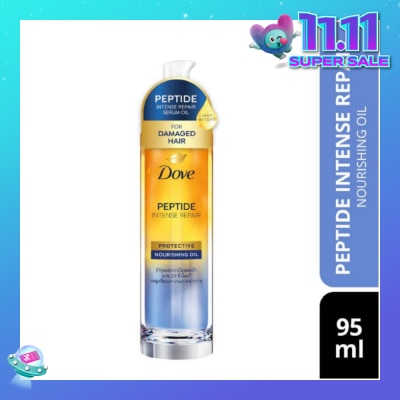DOVE Peptide Intense Repair Protective Nourishing Oil (For Damaged Hair) 95ml