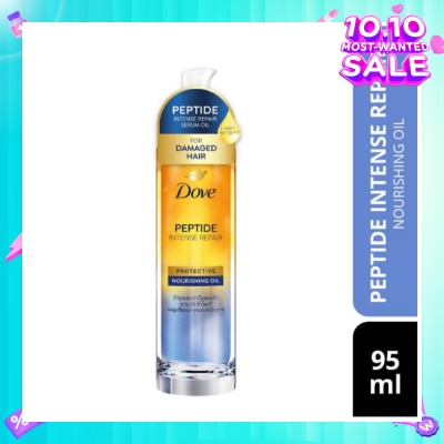 DOVE Peptide Intense Repair Protective Nourishing Oil (For Damaged Hair) 95ml
