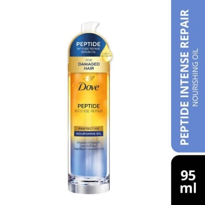 DOVE Peptide Intense Repair Protective Nourishing Oil (For Damaged Hair) 95ml