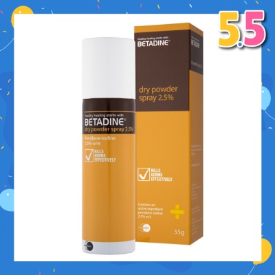 BETADINE® Dry Powder Spray 55g