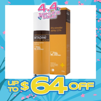 BETADINE® - Dry Powder Spray 55g