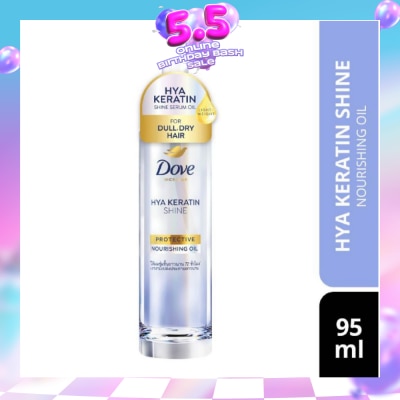 DOVE - Hya Keratin Shine Protective Nourishing Serum Oil (For Dull & Dry Hair) 95ml