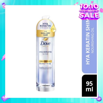 DOVE Hya Keratin Shine Protective Nourishing Serum Oil (For Dull & Dry Hair) 95ml