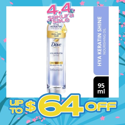 DOVE - Hya Keratin Shine Protective Nourishing Serum Oil (For Dull & Dry Hair) 95ml