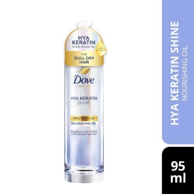 DOVE Hya Keratin Shine Protective Nourishing Serum Oil (For Dull & Dry Hair) 95ml