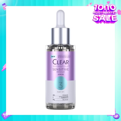 CLEAR Scalpceuticals 3 Fortify Sensitive Rescue Serum (Silicone, Colorants & Parabens Free) 45ml
