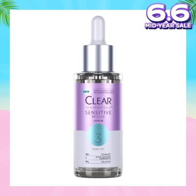 CLEAR Scalpceuticals 3 Fortify Sensitive Rescue Serum (Silicone, Colorants & Parabens Free) 45ml