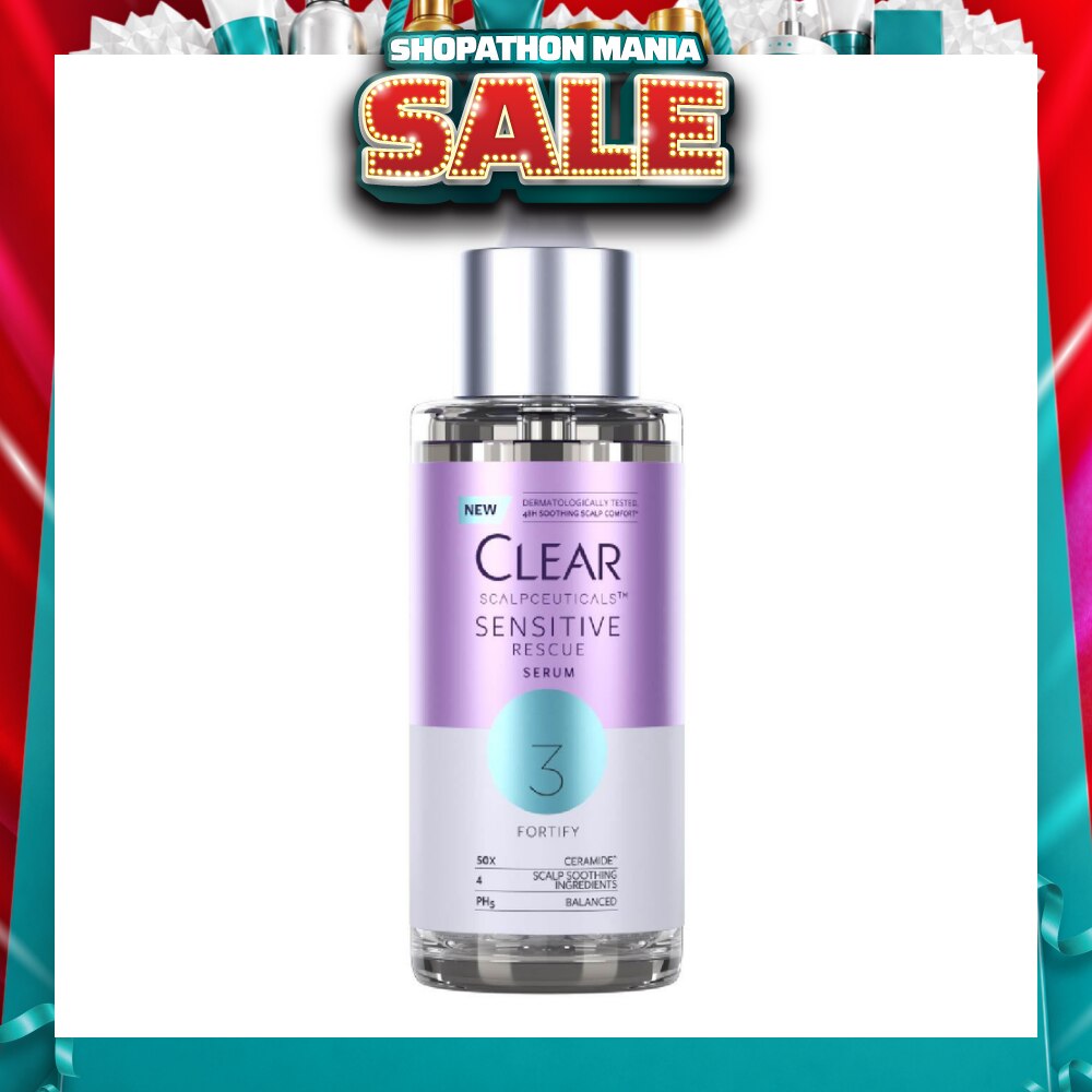 Scalpceuticals 3 Fortify Sensitive Rescue Serum (Silicone, Colorants & Parabens Free) 45ml (Expiry: Jun`2027)