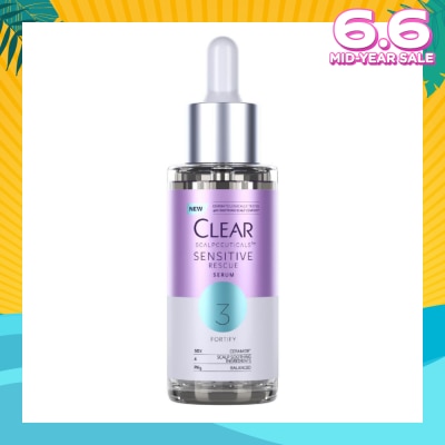 CLEAR Scalpceuticals 3 Fortify Sensitive Rescue Serum (Silicone, Colorants & Parabens Free) 45ml