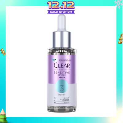 CLEAR Scalpceuticals 3 Fortify Sensitive Rescue Serum (Silicone, Colorants & Parabens Free) 45ml