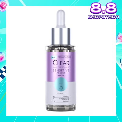 CLEAR Scalpceuticals 3 Fortify Sensitive Rescue Serum (Silicone, Colorants & Parabens Free) 45ml