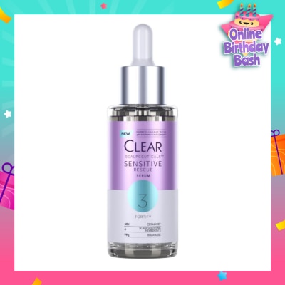 CLEAR Scalpceuticals 3 Fortify Sensitive Rescue Serum (Silicone, Colorants & Parabens Free) 45ml