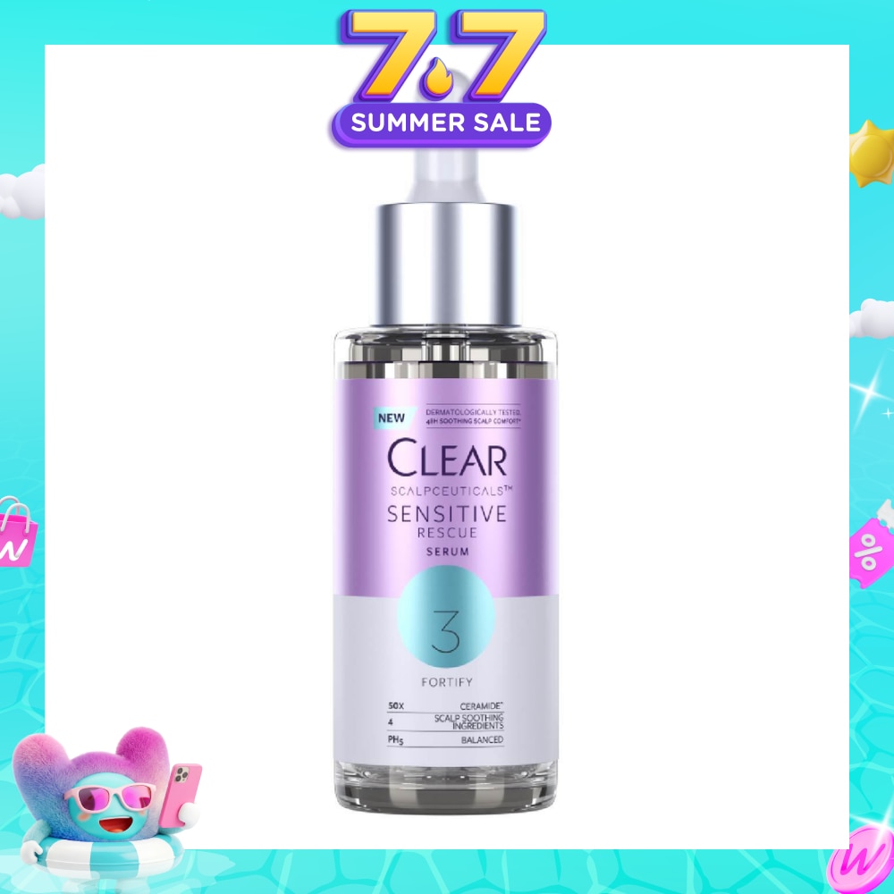 Scalpceuticals 3 Fortify Sensitive Rescue Serum (Silicone, Colorants & Parabens Free) 45ml (Expiry: Jun`2027)