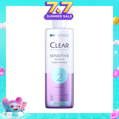 CLEAR - Scalpceuticals 2 Hydrate Sensitive Rescue Conditioner (Silicone, Colorants & Parabens Free) 300ml