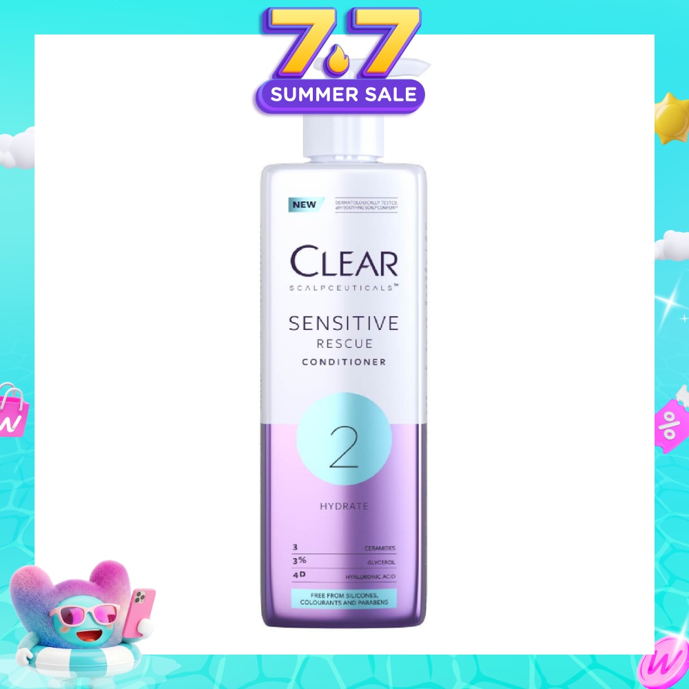 Scalpceuticals 2 Hydrate Sensitive Rescue Conditioner (Silicone, Colorants & Parabens Free) 300ml