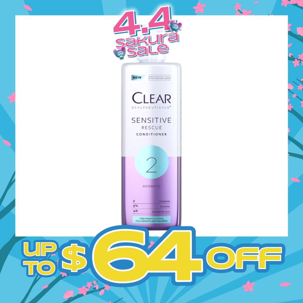 Scalpceuticals 2 Hydrate Sensitive Rescue Conditioner (Silicone, Colorants & Parabens Free) 300ml